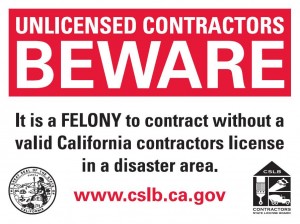 California Unlicensed Contractor Laws